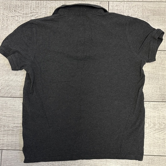 Tommy Hilfiger Men's Charcoal Polo Shirt - Picture 6 of 6